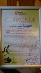 EersteWereldoorlog.nu wint Hans Brian Media Award 2017